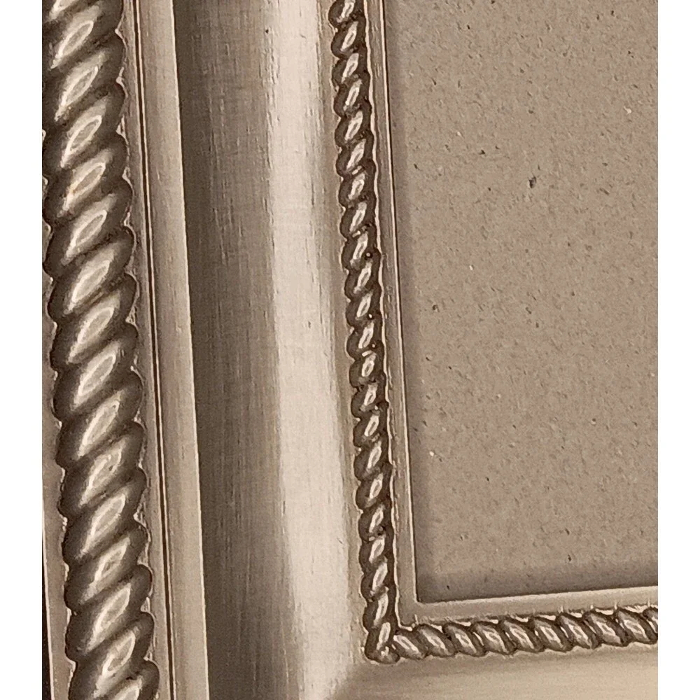 Silver Braided Metal Photo Frame 8